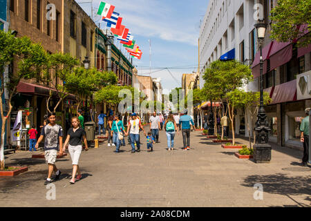 Plaza Tapatia, Historic Center, Guadalajara, Jalisco, Mexico. Stock Photo