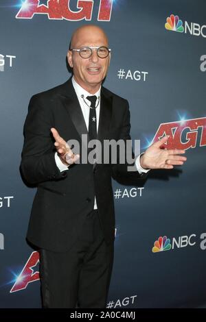 Los Angeles, CA. 18th Sep, 2019. Howie Mandel at arrivals for AMERICA'S GOT TALENT Finale Live Screening, The Dolby Theatre at Hollywood and Highland Center, Los Angeles, CA September 18, 2019. Credit: Priscilla Grant/Everett Collection/Alamy Live News Stock Photo