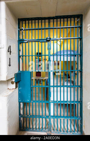 jail cell door Kingston Penitentiary a former maximum security prison that opened June 1835 and closed September 2013 now open for Jailhouse Tours Stock Photo