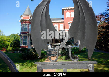 Stephen King's house in Bangor, Maine, USA Stock Photo