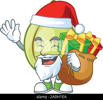 Santa fresh gubinge cartoon character mascot style Stock Vector Image ...