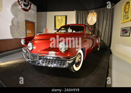 Tucker motor car in a museum. Stock Photo