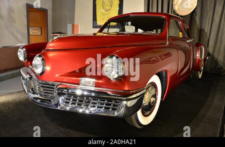 Tucker motor car in a museum. Stock Photo