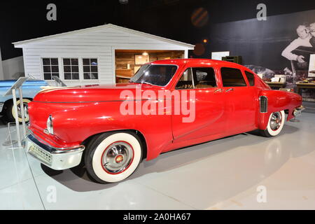 Tucker motor car in a museum. Stock Photo