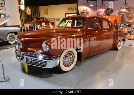 Tucker motor car in a museum. Stock Photo