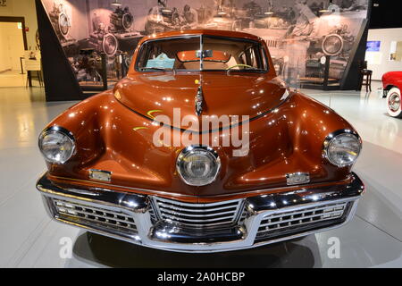 Tucker motor car in a museum. Stock Photo