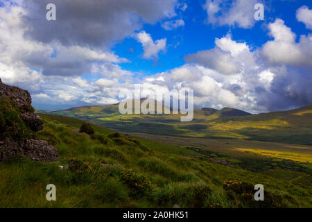 Hiking in Abha Mhor valley, Cloghane, Kerry, Ireland