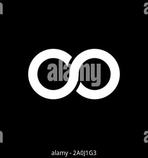Infinity symbol icons vector illustration. Unlimited, limitless symbol, sign. Stock Vector