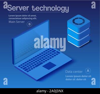 Isometric Personal Computer Stock Vector