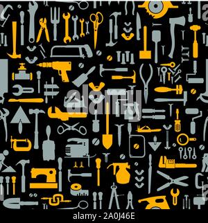 Pattern seamless industrial Stock Vector