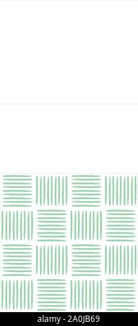 Hand drawn Ink seamless pattern with stripes / Vector illustration Stock Vector