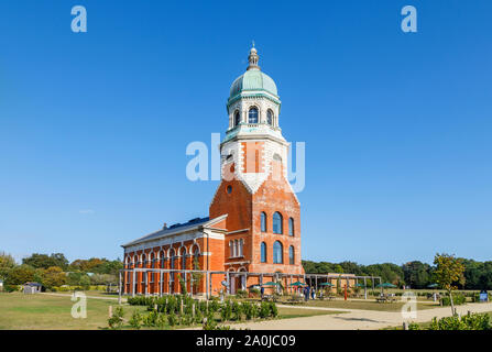 Netley Hospital chapel building, Royal Victoria Country Park, Netley (Netley Abbey), a village on the south coast of Hampshire, southern England Stock Photo