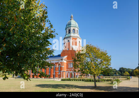 Netley Hospital chapel building, Royal Victoria Country Park, Netley (Netley Abbey), a village on the south coast of Hampshire, southern England Stock Photo