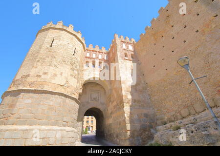 San Andres gate Roman ruin old building Segovia Spain Stock Photo