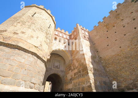 San Andres gate Roman ruin old building Segovia Spain Stock Photo