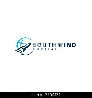 Global speed Rocket Launch Stock Vector