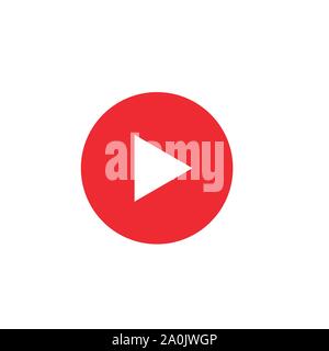 Play vector icon Stock Vector