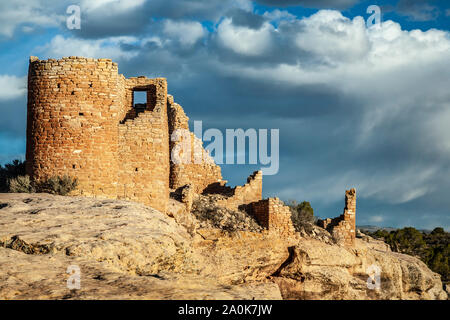 Hovenweep Castle, Hovenweep National Monument, Utah USA Stock Photo