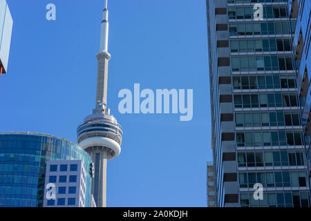 There is so much amazing architecture in Toronto and the city changes its landscape almost daily. Stock Photo