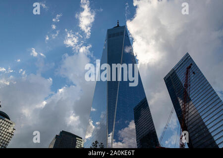 One World Trade Center in lower Manhattan. Stock Photo