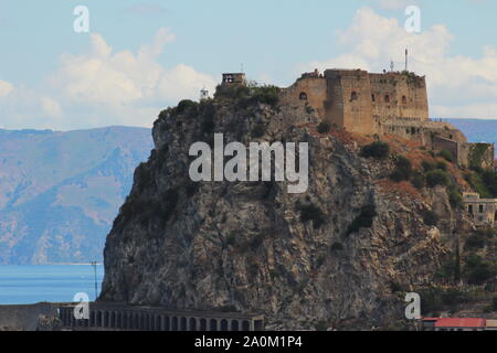 the castle of Scilla, ciity in the province of reggio calabria,italy Stock Photo
