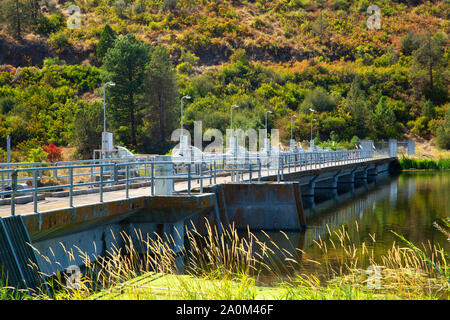 Keno Dam, Keno Recreation Area, Klamath County, Oregon Stock Photo