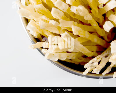 fish snack flavor isolated on white background Stock Photo