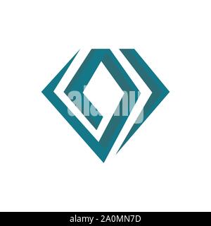 shinning jewelry stylish diamond logo design vector illustrations Stock Vector