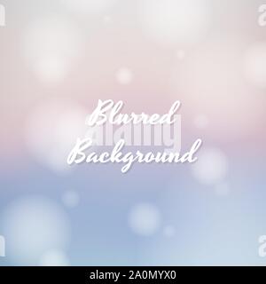 Blurred background pastel color modern style. vector illustration Stock Vector