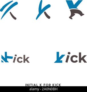 Sign For Kick Illustration of a letter K is for kick Stock Vector Image & Art - Alamy