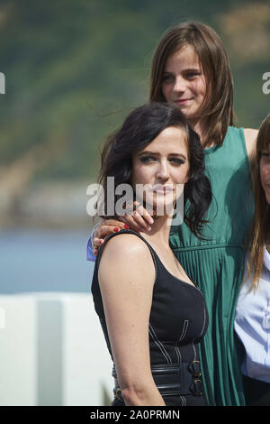 September 21, 2019, Madrid, Madrid, Spain: Eva Green, Zelie Boulant attended 'Proxima' Photocall during 67th San Sebastian Film Festival at Kursaal Palace on September 21, 2019 in San Sebastian, Spain (Credit Image: © Jack Abuin/ZUMA Wire) Stock Photo