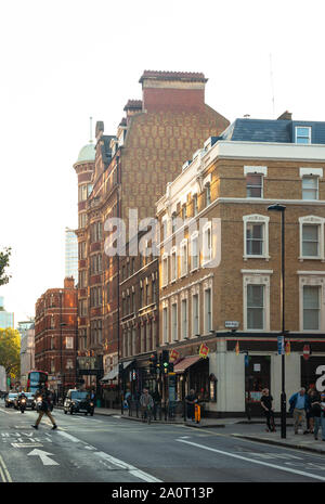 Bloomsbury Way street scene, Holborn, London WC1A, England, UK. Stock Photo