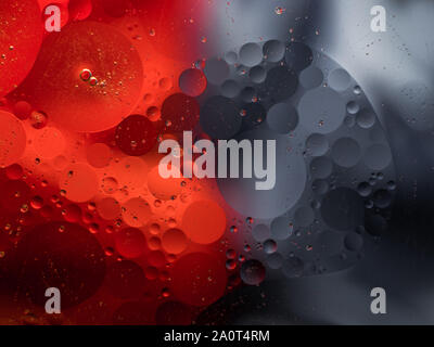 Colourful surreal abstract liquid background Stock Photo