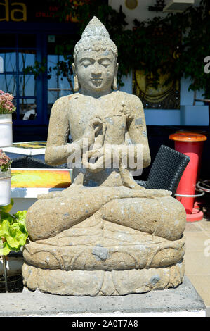 Statue of Gautama Buddha a monk who was the founder of Buddhism Stock Photo