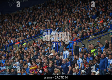 15th September 2019, John Smiths Stadium, Huddersfield England; Sky Bet Championship Football, Huddersfield Town vs Sheffield Wednesday ; General crowd view. Credit: Dean Williams/News Images  English Football League images are subject to DataCo Licence Stock Photo