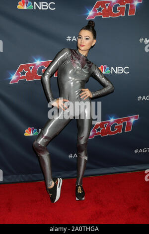 'America's Got Talent' Season 14 Live Show Red Carpet at the Dolby Theater on August 20, 2019 in Los Angeles, CA Featuring: Marina Mazepa Where: Los Angeles, California, United States When: 21 Aug 2019 Credit: Nicky Nelson/WENN.com Stock Photo