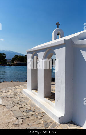 Agios Nikolaos (Saint Nicholas) church in village of Giorgoupoli, Crete, Greece Stock Photo