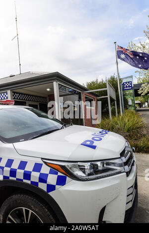 Police Station at Linton country Victoria Australia Stock Photo