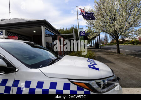 Police Station at Linton country Victoria Australia Stock Photo