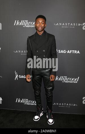 Beverly Hills, CA. 20th Sep, 2019. Niles Fitch at arrivals for The Hollywood Reporter and SAG-AFTRA Emmy Nomination Celebration, Avra, Beverly Hills, CA September 20, 2019. Credit: Priscilla Grant/Everett Collection/Alamy Live News Stock Photo