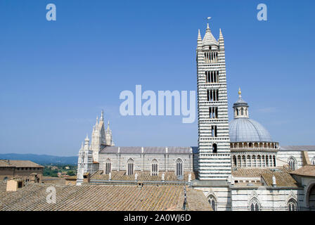 the Duomo of Siena Stock Photo