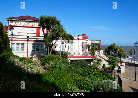 The Spa Pavilion, Felixstowe Seafront, Suffolk, UK Stock Photo