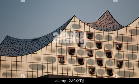 The building of Elbphilharmonie in Hamburg, Germany Stock Photo