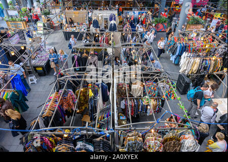 London, United Kingdom - September 22, 2019: Old Spitalfields Market, London, England Stock Photo