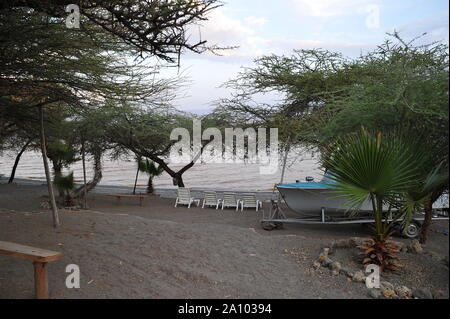 Langano lake Stock Photo