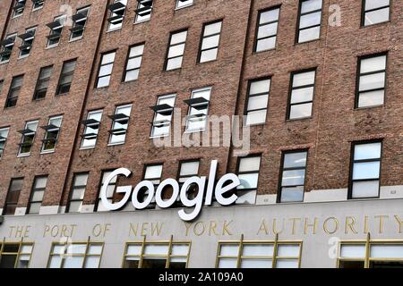 Google building in NYC, USA Stock Photo
