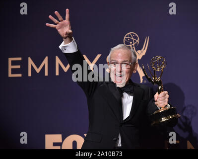 Don Roy King, winner of the Emmy for outstanding directing for a variety  series for the Host: Dave Chappelle episode of Saturday Night Live  poses for a portrait during the third ceremony