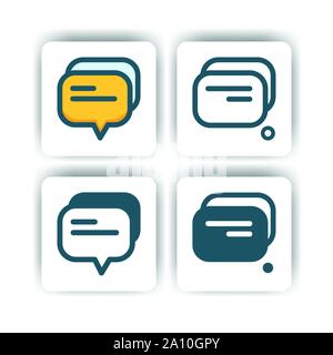 silhouette icon for mobile, web, and presentation with flat color vector illustrator Stock Vector