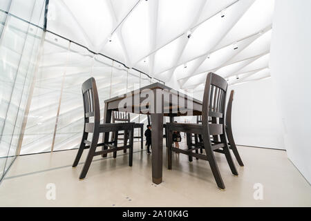 Los Angeles, AUG 8: Hugh table and chair display in the famous The ...