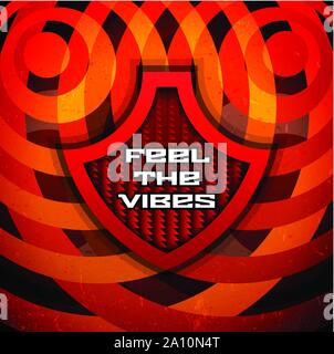 Funky shield pattern design Stock Vector Image & Art - Alamy